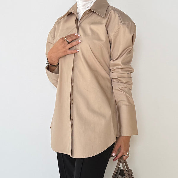 Padded Shoulder Shirt