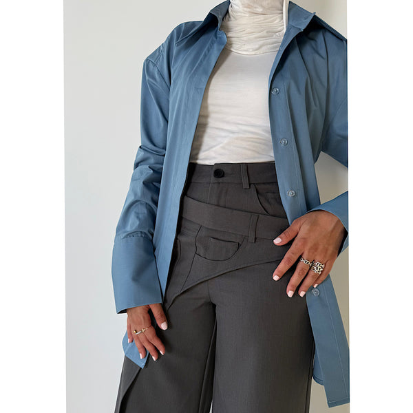 Padded Shoulder Shirt