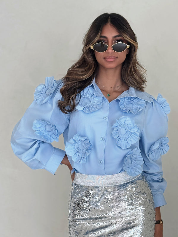 3D Floral Shirt