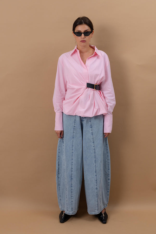 Side Belt Shirt