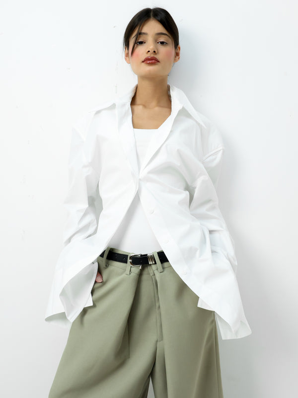 Padded Shoulder Shirt