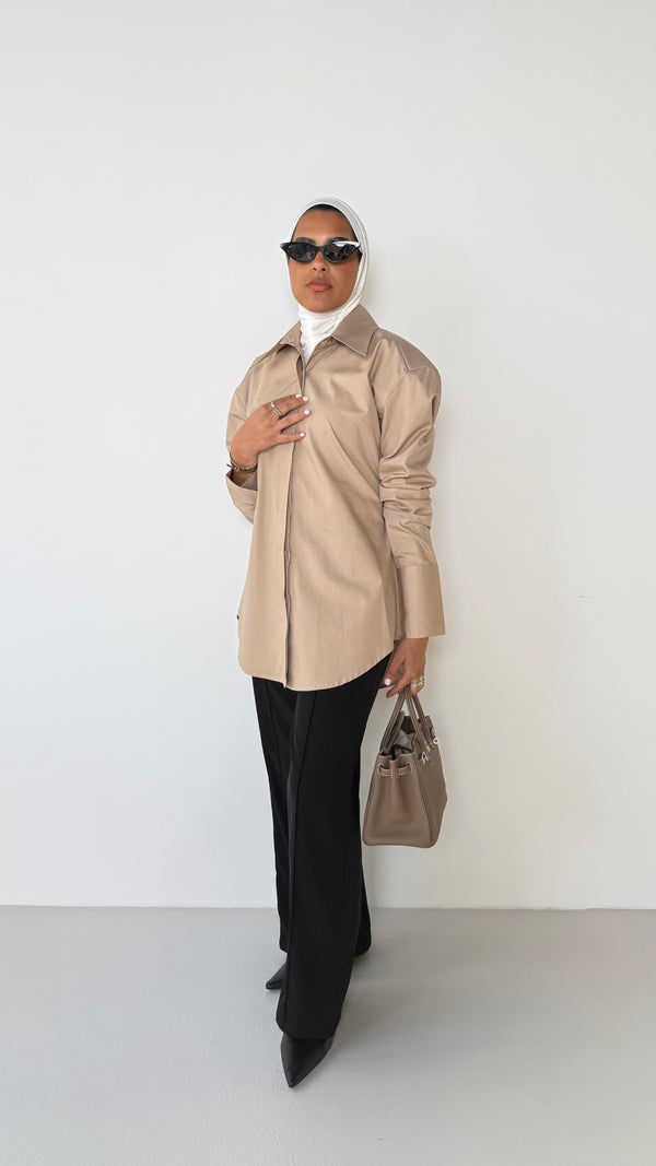 Padded Shoulder Shirt