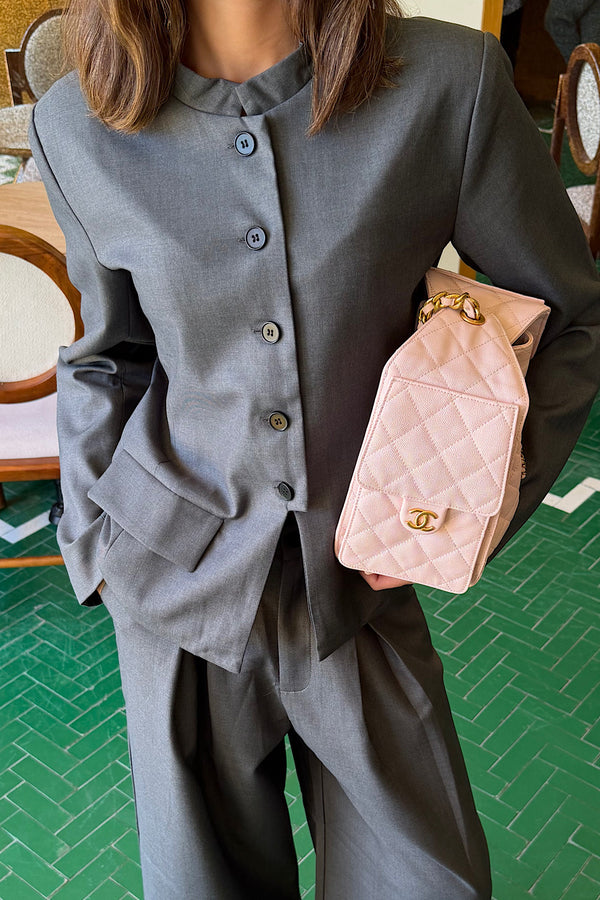 Button Tailored Suit