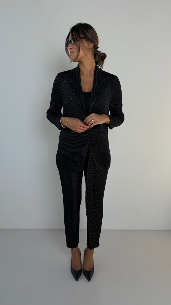 Pleated Workwear Set