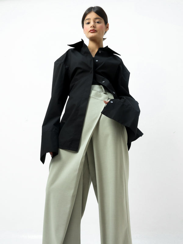 Padded Shoulder Shirt