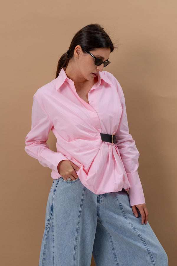 Side Belt Shirt