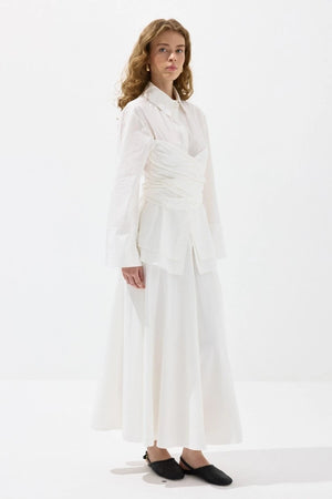 Waist Wrap Poplin Set