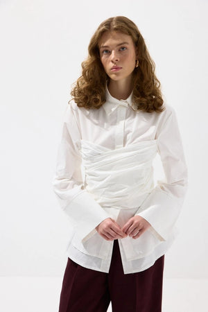 Waist Wrap Poplin Set