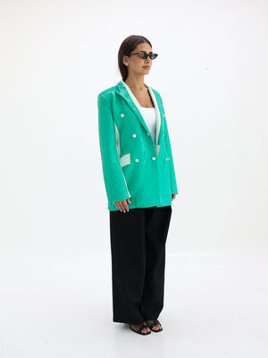 Glittery Sequin Blazer