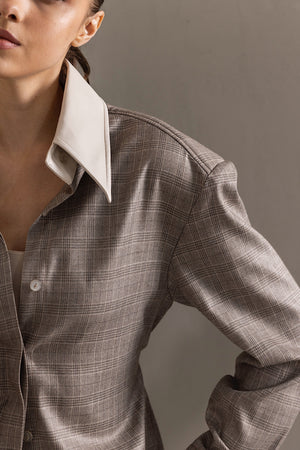 Checkered Padded Shirt