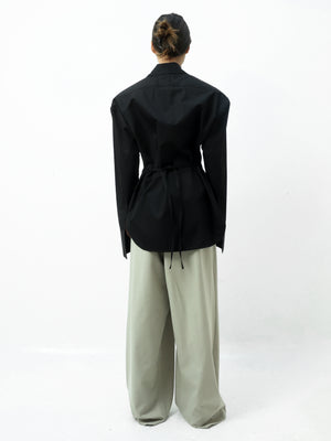 Padded Shoulder Shirt