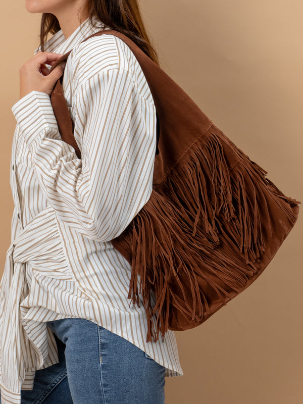 Tassel Leather Bag
