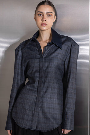 Checkered Padded Shirt