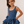 3D denim dress