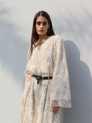 Fishnet Casual Dress