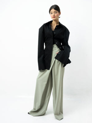 Padded Shoulder Shirt