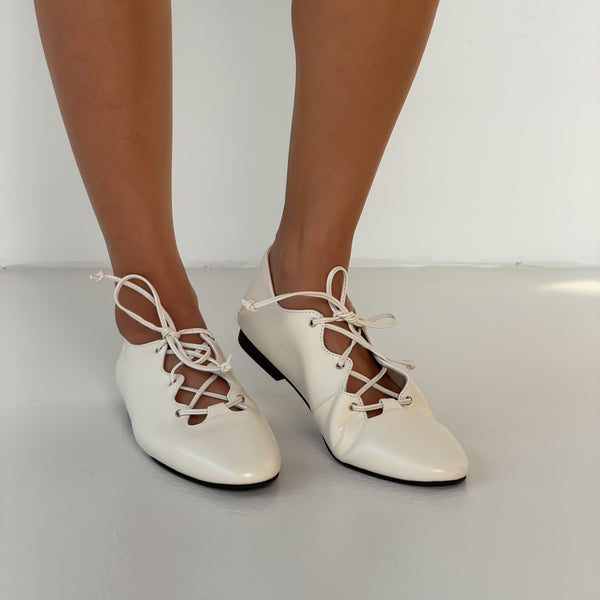 White Cross Shoes