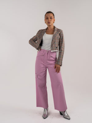 Zipped Pink Pants