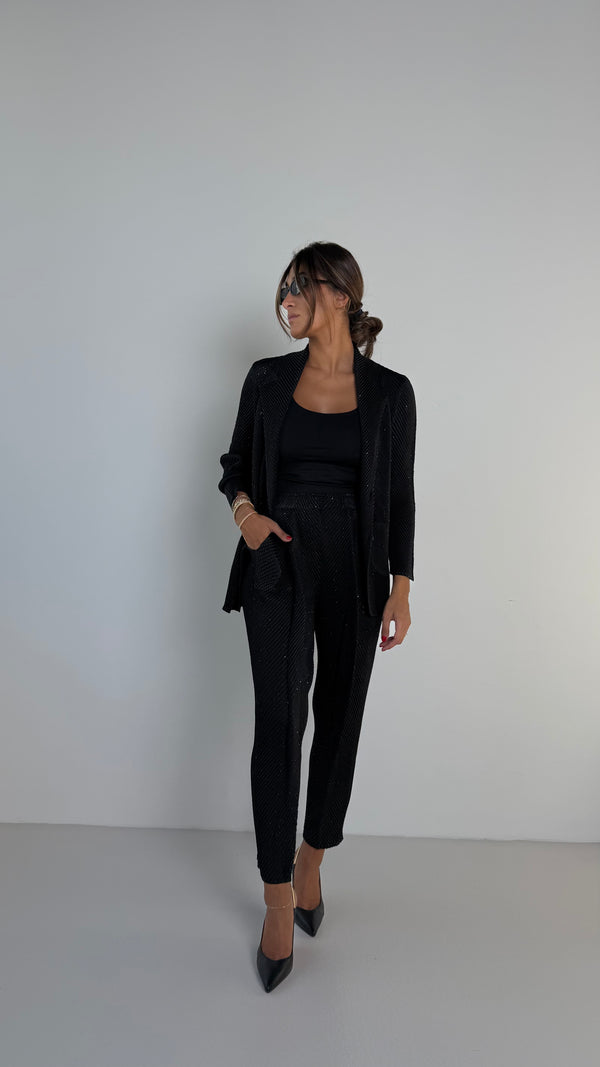 Pleated Workwear Set