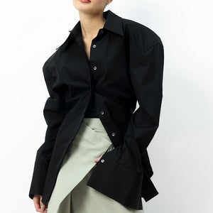 Padded Shoulder Shirt
