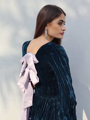 Multi Bow Back Dress