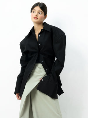 Padded Shoulder Shirt