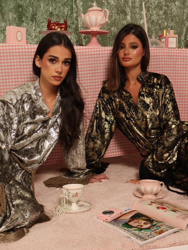 Velour Ice Kaftan
