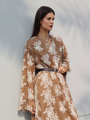 Fishnet Casual Dress