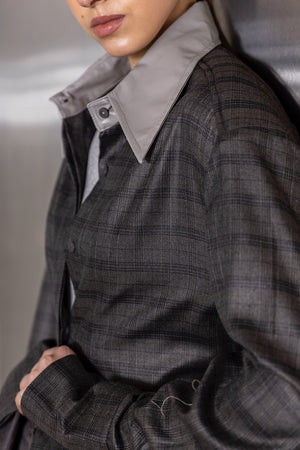 Checkered Padded Shirt