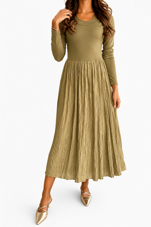 Silky Half Dress