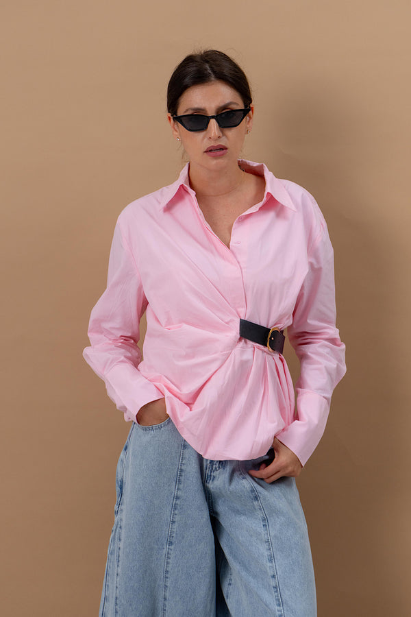Side Belt Shirt