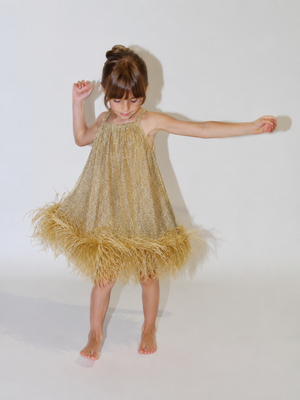 Feather Summer Dress
