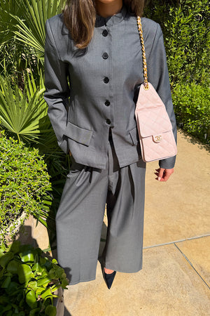 Button Tailored Suit