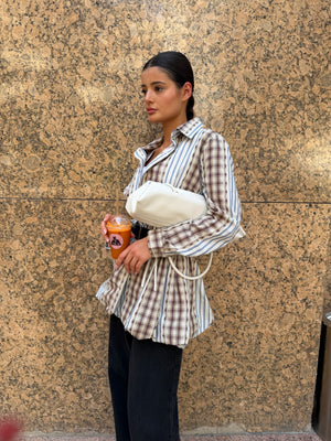 Plaid Balloon Shirt