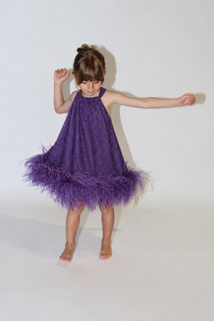 Feather Summer Dress