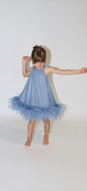 Feather Summer Dress