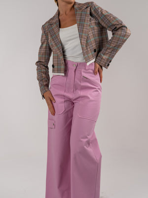 Zipped Pink Pants