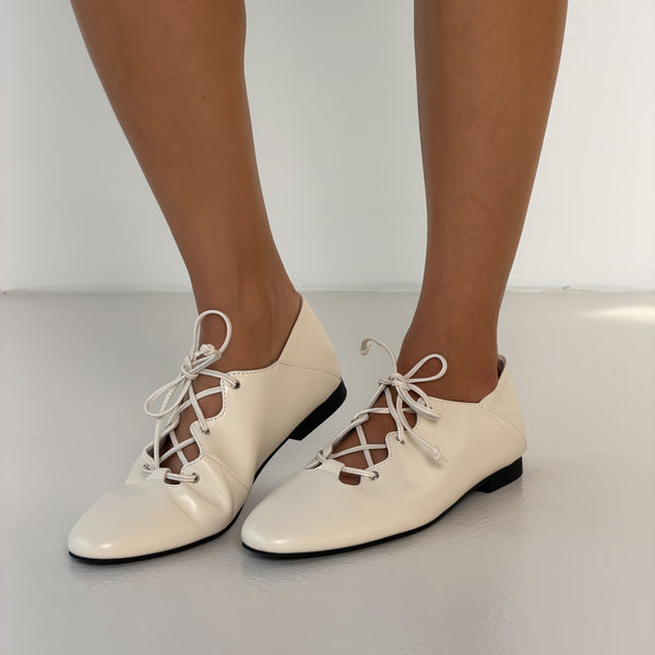 White Cross Shoes