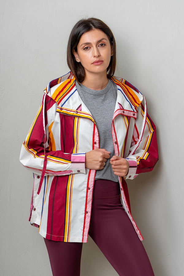 Stripe Gym Coverup