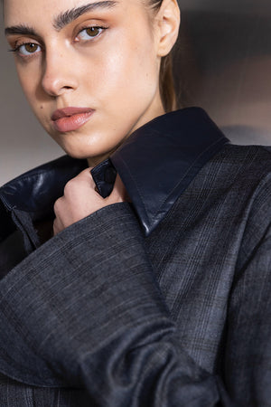 Checkered Padded Shirt