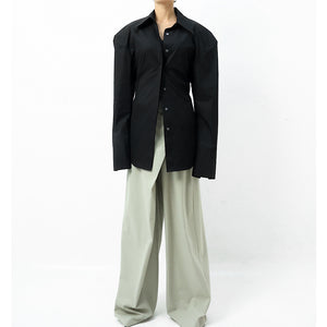 Padded Shoulder Shirt