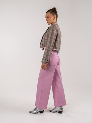 Zipped Pink Pants