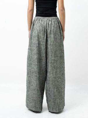 Stripe Suede Pants
