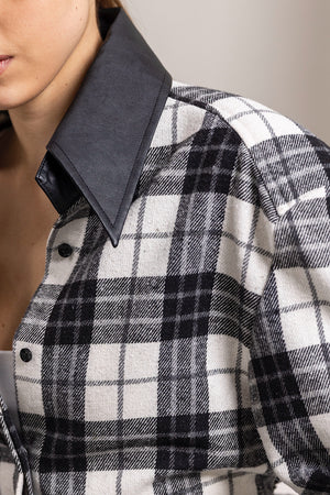 Plaid Padded Shirt