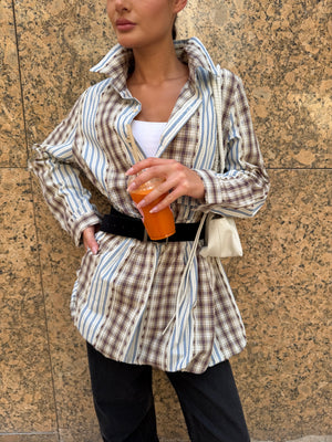 Plaid Balloon Shirt