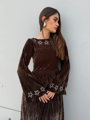 Multi Bow Back Dress