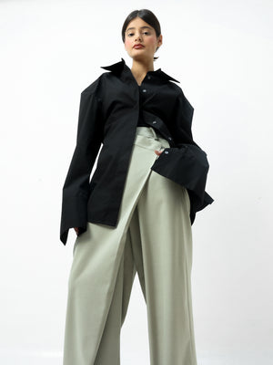 Padded Shoulder Shirt