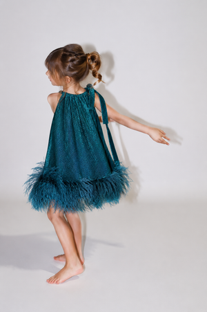 Feather Summer Dress